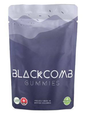 Blackcomb Gummies – Frosted Blue Raspberry 1000mg THC