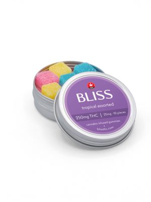 Bliss Gummies Party Mix 250mg THC