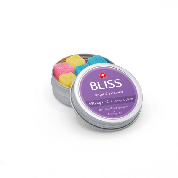 Bliss Gummies Party Mix 250mg THC