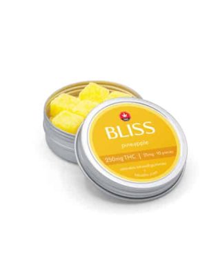 Bliss Gummies Pineapple 250mg