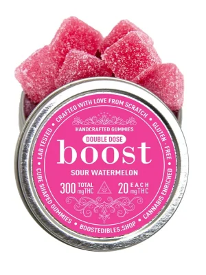 Boost – THC Sour Watermelon Gummies