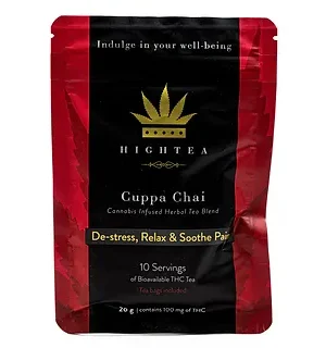 High Tea – Cuppa Chai Tea 100mg THC