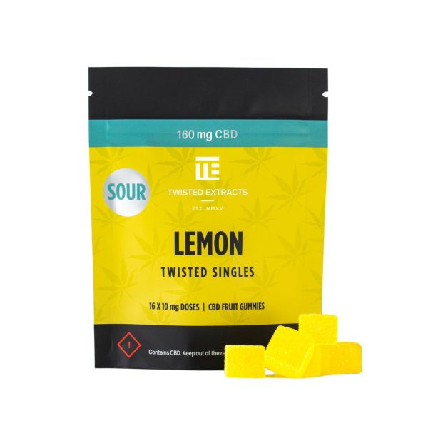 Twisted Extracts Sour Lemon CBD – 160mg